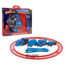 Железная дорога "Суперпоезд", человек-паук