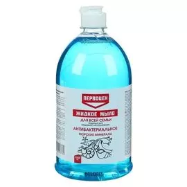 Жидкое мыло первоцен антибактериальное, 1 л