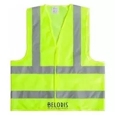 Жилет сигнальный Torso, светоотражающий, салатовый, 3 класс, размер 2xl, гост