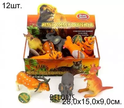 Животное-тянучка Дикое, 6 видов