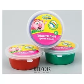 Жвачка для рук меняющая цвет, прыгающий пластилин, смешарики, 50 грамм