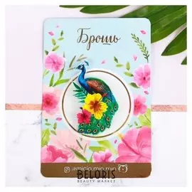 Значок "Павлин"