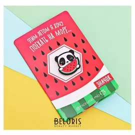 Значок с открыткой "Панда"