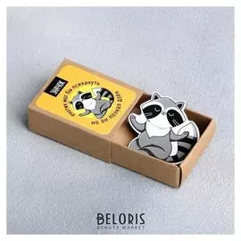 Значок в коробочке Енотик