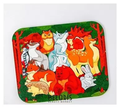 Зоопазл Лесные жители 11 деталей