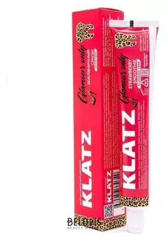 Зубная паста для девушек земляничный смузи без фтора