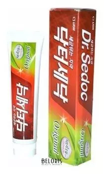 Зубная паста Dr. Sedoc с маслом чайного дерева против бактерий (Объем 140 г)