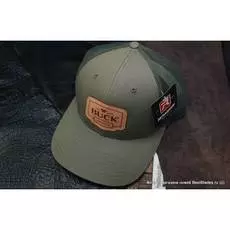 Бейсболка BUCK B89139 Buck Leather Patch Cap