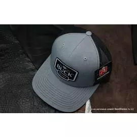 Бейсболка BUCK B89142 Gray Logo Patch Cap