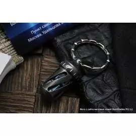 Брелок Lionsteel Acorn Dice Анодированный Титан (техножелудь с игральными кубиками)