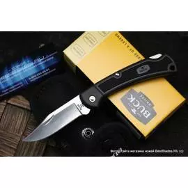 Buck B0112BKSLT 112 Ranger LT - нож складной, сталь 420HC, рукоять чёрный нейлон