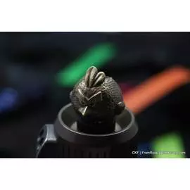 Бусина "Птичка" (Латунь)