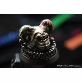 Бусина "Шут" (Нейзильбер,латунь,бронза)