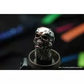 Бусина "Смотрящий в космос" (Нейзильбер,медь)