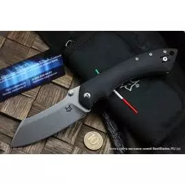FFX-534 PELICAN - нож склад., рук-ть черн.G-10, клинок N690Co