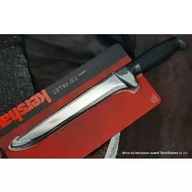 Филейный нож K1247, рук-ть текстолит/резина, клинок 22,09 см, сталь 420J2