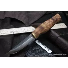 Нескладной нож Ahti Puukko Vaara (Carbon Steel) 90 мм. 9608 (Ahti)