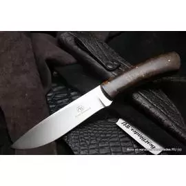 Нескладной нож Buffalo, пустынное железное дерево 110 мм. AB/Buffalo R DESERT IRONW (Arno Bernard)