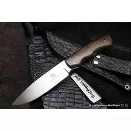 Нескладной нож Cheetah, пустынное железное дерево 100 мм. AB/Cheetah R DESERT IRONW (Arno Bernard)