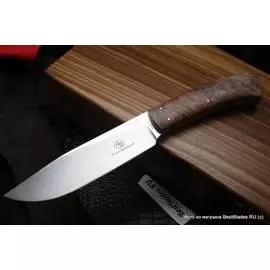 Нескладной нож Elephant, Spalted Maple Limited Edition 120 мм. AB/Elephant SPALTMAPLE L (Arno Bernard)