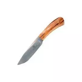 Нескладной нож Leopard, кость жирафа 100 мм. AB/Leopard GIRAFFE BONE (Arno Bernard)