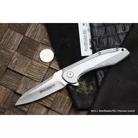 Нож складной Boker BK01RY975 Quantum - рукоять сталь, клинок 440А