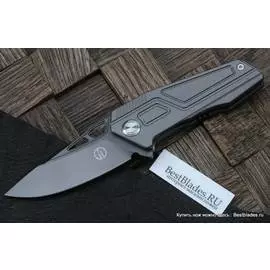 Нож складной Maxace Panzer (Рукоять серая,серый клин,14C28N)MPZ08