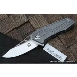 Нож складной Maxace Panzer (Рукоять стоунвош,клин стоунвош,14C28N)MPZ03