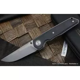 Нож складной Maxace Samurai (Black G10,Satin Blade,K110) MSM10