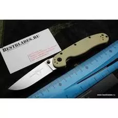 Нож складной RAT-2 песочный ONT/8881TN