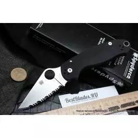 Нож складной Spyderco Para 3 (серрейтор) 223GS