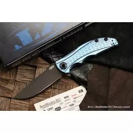 Нож складной Zero Tolerance Sprint Run RJ Martin's Design 0609BLUBLK