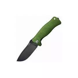 Складной нож SR-1 Aluminium Green Frame / Black Coated Blade 90 мм. L/SR1A GB (Lion Steel)