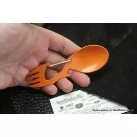 Вилка, ложка, карабин KERSHAW Ration 1140ORX