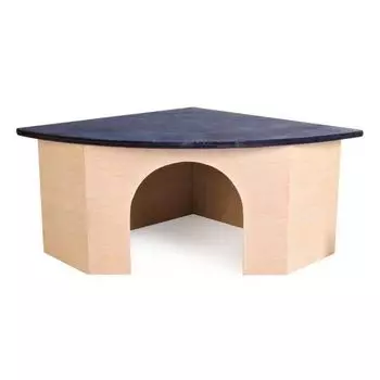 Домик для грызунов TRIXIE 29х13х21/21см деревянный угловой