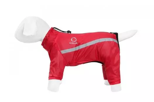Дождевик двусторонний COLLAR №1 Airy Vest One красно-черный