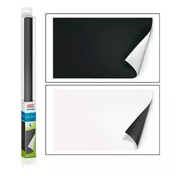 Фон-пленка JUWEL Poster черный/белый 100х50см