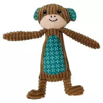 Игрушка для собак CHOMPER Mix and Match Обезьяна длинная плюш с пищалкой 18 см