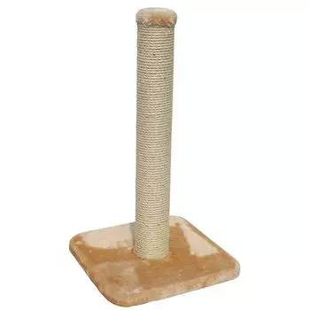 Когтеточка для кошек Foxie Столбик 35х35х62см D=9см