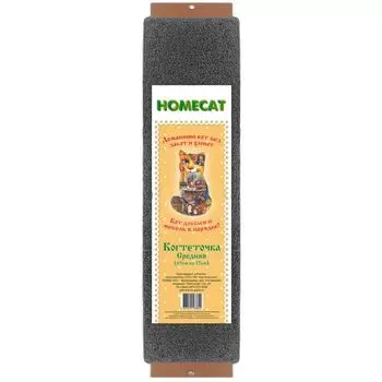 Когтеточка для кошек HOMECAT с кошачьей мятой средняя 65х12см