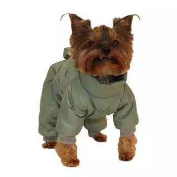 Комбинезон для собак YORIKI Ментол мал. L 28 см