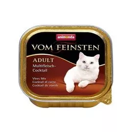Корм для кошек Animonda Vom Feinsten Adult коктейль из разных сортов мяса конс. 100г
