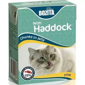 Корм для кошек BOZITA Кусочки в желе с морской рыбой конс.370г