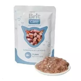 Корм для кошек Brit Care Тунец конс. пауч 80г