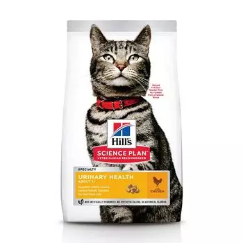 Корм для кошек Hill's Science Plan Urinary Health Sterilised Cat корм для стерилизованных кошек, курица 1,5кг