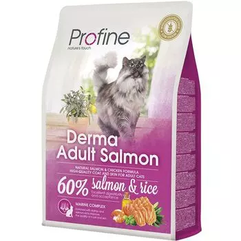 Корм для кошек PROFINE Derma лосось сух. 2кг