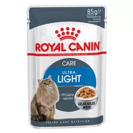 Корм для кошек ROYAL CANIN Ultra Light для кошек, склонных к полноте, в желе конс. 85г