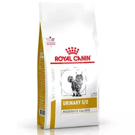 Корм для кошек ROYAL CANIN Urinary S/O LP34 Moderate Calorie при мочекаменной болезни и лишнем весе сух. 400г