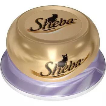 Корм для кошек SHEBA Коктейль из тунца с отборными креветками конс. 80г