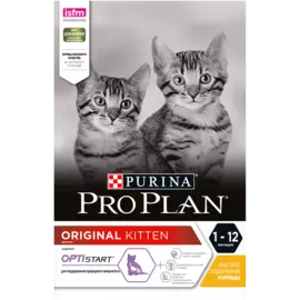 Корм для котят Pro Plan Original курица сух. 3кг